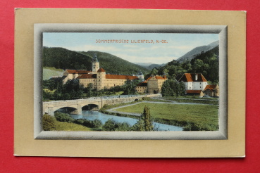 AK Lilienfeld / 1920-1940 / Brücke / Strassen / Niederösterreich